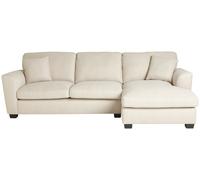Argos Home Joelle Right Hand Corner Chaise Sofa - Stone