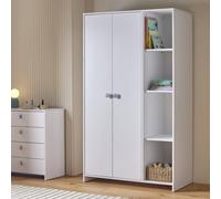 Argos Home Juno 2 Door Open Shelf Wardrobe - White
