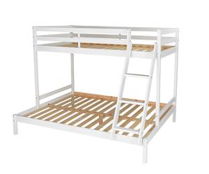 Argos Home Kaycie Triple Bunk Bed Frame - White