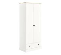 Argos Home Kensington 2 Door 1 Drawer Wardrobe - Ivory