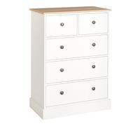 Argos Home Kensington 5 Drawer Chest - Ivory