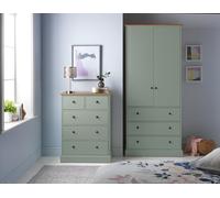 Argos Home Kensington 5 Drawer Chest - Sage Green