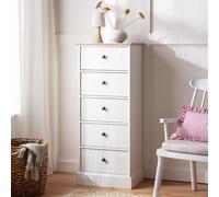 Argos Home Kensington 5 Drawer Tallboy - Ivory