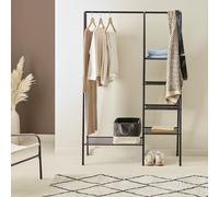 Argos Home Kevin Double Clothes Rail - Black