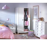 Argos Home Kids Mia 3 Piece 2 Door Wardrobe Set - White