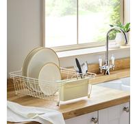 Argos Home Large Wire Dish Drainer - Cream