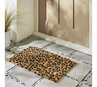 Argos Home Leopard Coir Doormat - 40x60cm