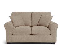 Argos Home Lisbon Fabric 2 Seater Sofa - Stone