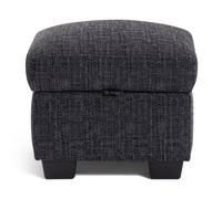 Argos Home Lisbon Storage Footstool - Charcoal
