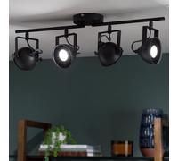 Argos Home Loft Living 4 Light Spotlight - Dark Grey