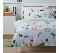 Argos Home London Blue Kids Bedding Set - Single