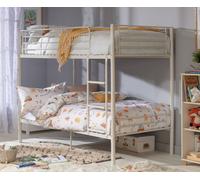 Argos Home Mason Metal Bunk Bed - White