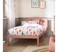 Argos Home Mia Single Bed Frame - Pink