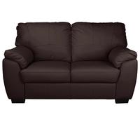 Argos Home Milano Leather 2 Seater Sofa - Chocolate
