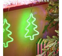 Argos Home Neon LED Christmas Tree String Lights