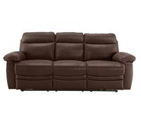Argos Home New Paolo 3 Seater Power Recliner Sofa -Chocolate