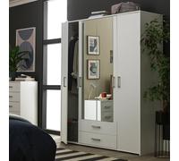 Argos Home Oslo 4 Door 2 Drawer Wardrobe - White