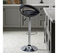 Argos Home Ottawa Gas Lift Bar Stool - Black