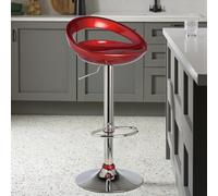 Argos Home Ottawa Gas Lift Bar Stool - Red