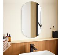 Argos Home Oval Bathroom Wall Mirror - 60x30cm