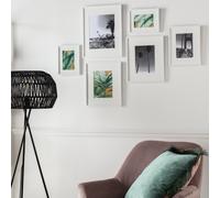 Argos Home Pack of 6 White Picture Frames