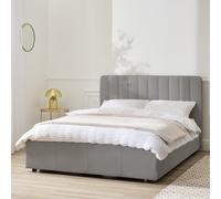 Argos Home Pandora Double Drawer Storage Bed Frame - Grey