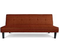Argos Home Patsy Fabric 2 Seater Clic Clac Sofa Bed - Rust