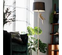 Argos Home Pax The Parrot Floor Lamp - Gold and Black