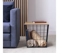 Argos Home Porter Side Table - Natural