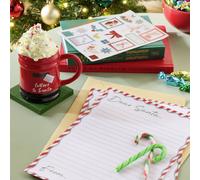 Argos Home Post Box Shaped Mug With Letter to Santa Kit