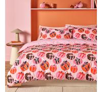 Argos Home Pumpkin Bows Pink Bedding Set - Single