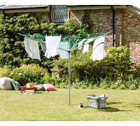 Argos Home Rotary 30m 3 Arm Outdoor Washing Line