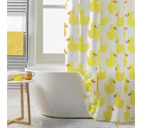 Argos Home Rubber Duck Shower Curtain - Yellow