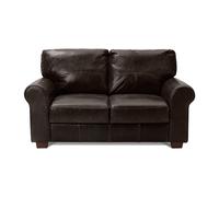 Argos Home Salisbury Leather 2 Seater Sofa - Chocolate
