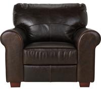 Argos Home Salisbury Leather Armchair - Chocolate