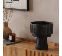Argos Home Salto Raffia 3 Tier Table Lamp - Black
