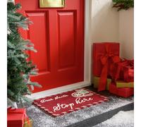 Argos Home Santa Stop Here Christmas Doormat