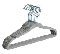 Argos Home Set of 10 Velvet Flocked Kids Hangers