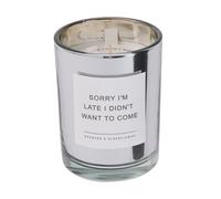 Argos Home Sorry I'm Late I Didn't Want To Come Candle