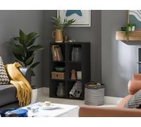 Argos Home Squares 6 Cube Storage Unit - Black