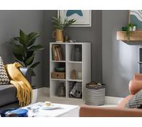 Argos Home Squares 6 Cube Storage Unit - White