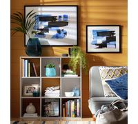 Argos Home Squares 9 Cube Storage Unit - Grey