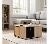 Argos Home Squares Coffee Table - Natural