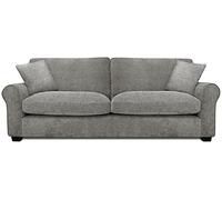 Argos Home Taylor Fabric 4 Seater Sofa - Grey