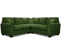 Argos Home Taylor Fabric Corner Sofa - Green