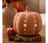 Argos Home Terracotta Orange Pumpkin Halloween Decoration