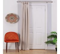Argos Home Thermal Door Curtain - Cream - 117x213cm