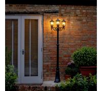 Argos Home Three Head Aluminium Street Lamp