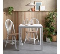 Argos Home Toby 2 Seater Dining Table - White