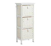 Argos Home Tongue and Groove Bathroom Storage Unit - White